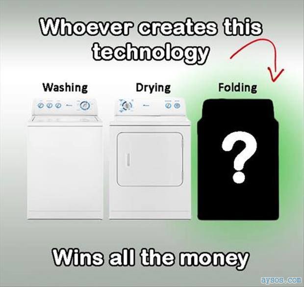 Washing Drying and Folding You Win