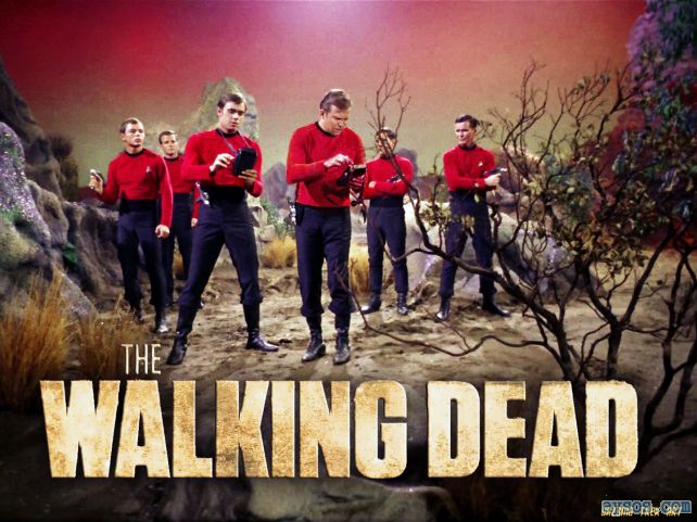 Star Trek Walking Dead Red Shirts