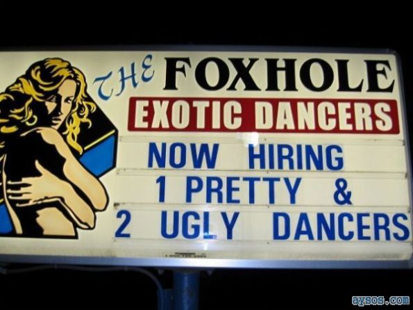 Foxhole Exotic Dancers