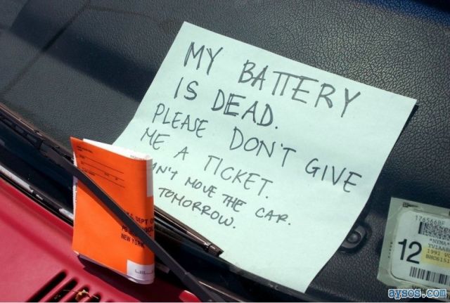 No love for dead battery