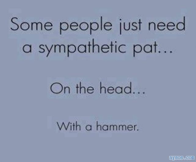 Sympathetic Pat on the Head