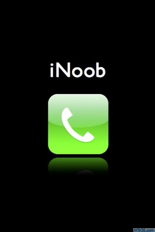 iNoob iPhone wallpaper