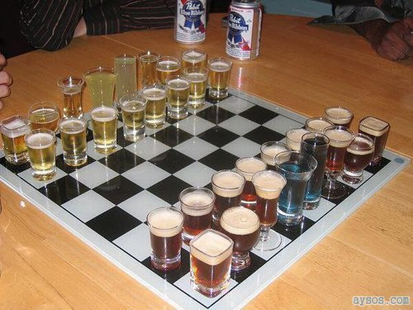 Chess the Drinking Game Version