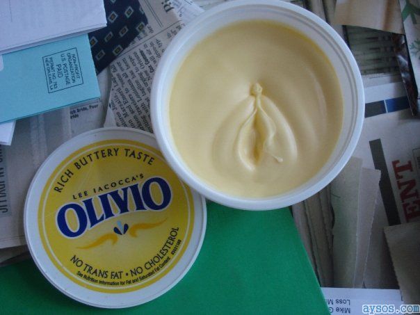 Just a picture of some butter