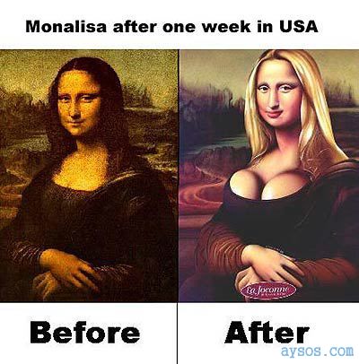 Mona Lisa in the USA