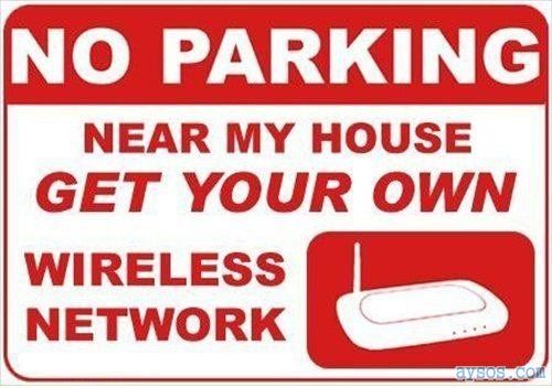 No Parking for Free WiFi Bandwidth