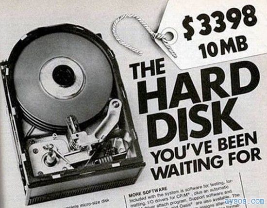 10MB Computer Hard Drive