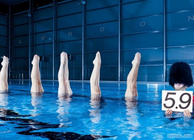 British synchronized swimming