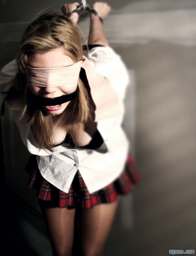 Schoolgirl Gagged