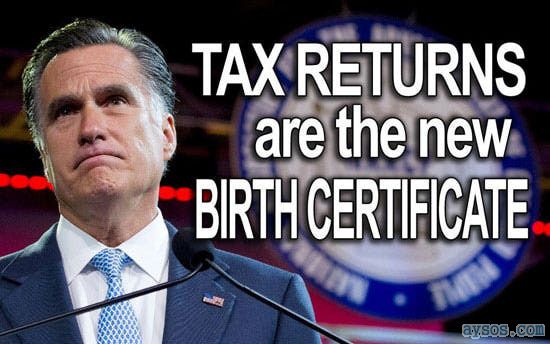 Mitt Romney Tax Returns