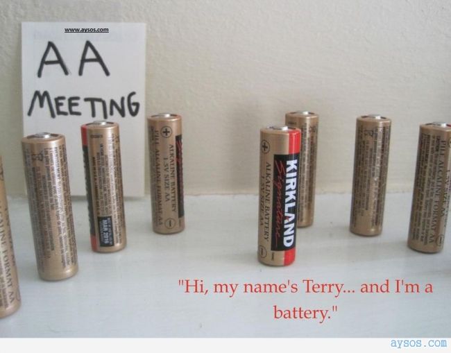 Funny AA Meeting Picture