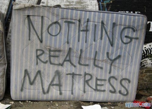 Nothing really mattress