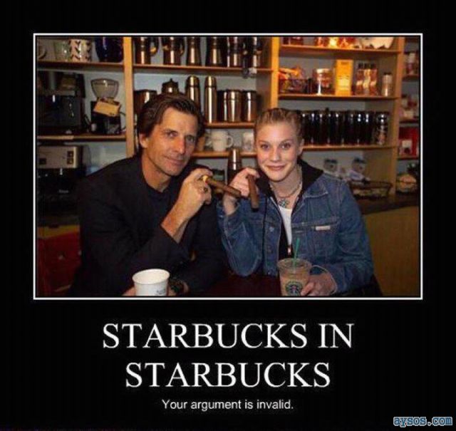 Funny picture Starbucks in Starbucks