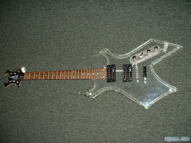 Transparent Guitar