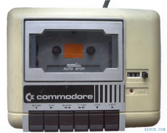 Commodore cassette drive