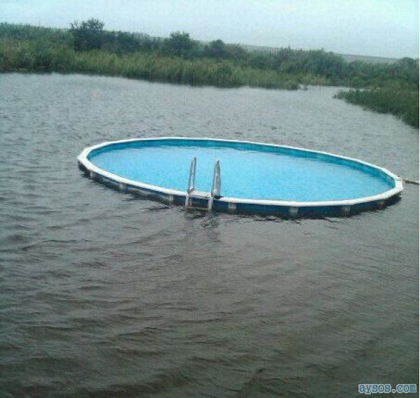 Crazy Pool in the River