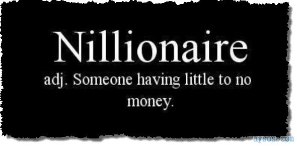 I Want to be a Nillionaire so freakin bad