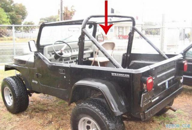 Jeep Wrangler passenger Chair