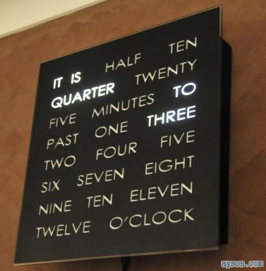 Very cool modern clock picture