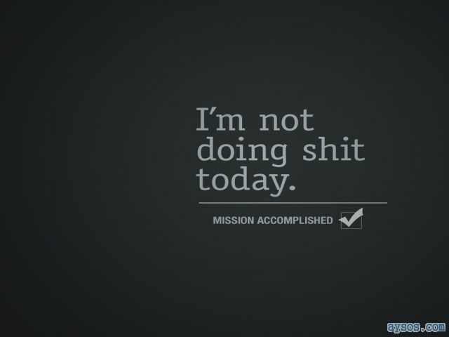 What are you doing today