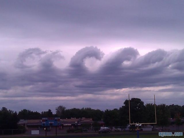 Amazing Cloud Formation on Field
