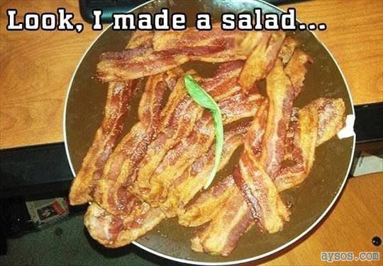 Finally a Bacon Salad