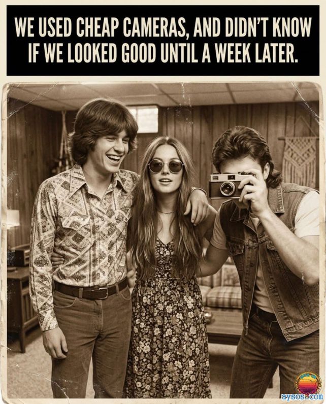 Three Friends Discover Their Cheap Camera Made Them Look Vintage