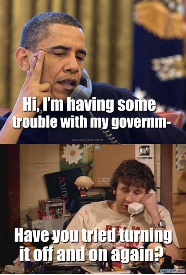 President Obama Government Shutdown