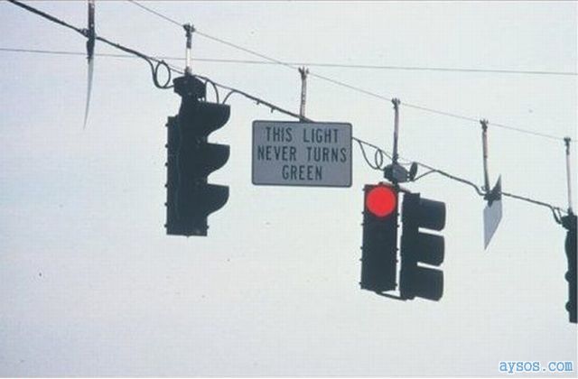 No Green Stop light