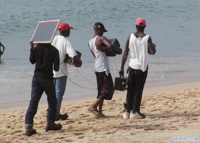 Solar Powered Boombox Radio