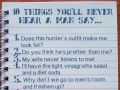 10 Things Men Never Say