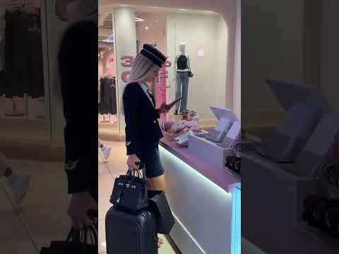 Stewardess Lady Goes Absolutely Viral Crazy