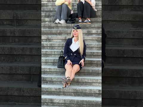 Flight Attendant Accidentally Becomes Fashion Icon