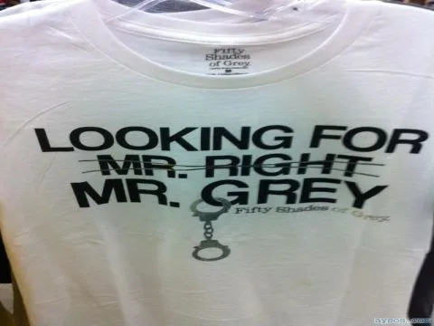 Mr Right or Mr Grey Funny Shirt
