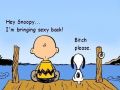 Funny Charlie Brown and Snoopy