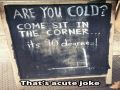 Are You Cold Funny Math Joke