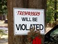 Trespassers will be Violated