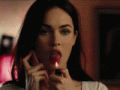 Megan Fox Lights her Tongue