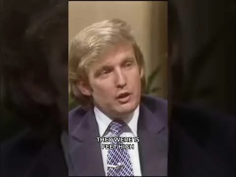 Donald Trump Being Donald Trump in the 80s