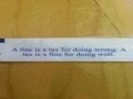 Fine or a Tax Fortune Cookie