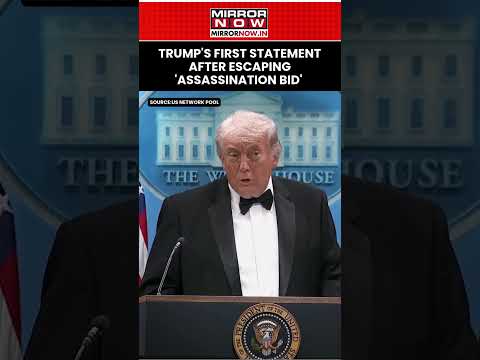 Trump's Statement After Correspondents Dinner Assassination Bid