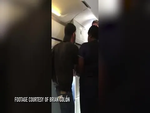 Airline Pilot takes down passenger