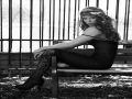 Kate Mara black heels and dress