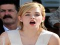 Pretty Emma Watson gives the O face