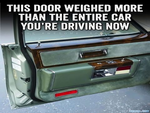 Classic Car Doors That Weighed Absolute Tons