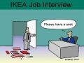 IKEA job interview funny cartoon picture