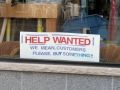 Funny Help Wanted Sign