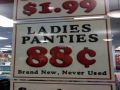 Brand new ladies panties, not used