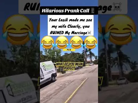 Prank Caller Accuses Eye Center of Ruining His Marriage