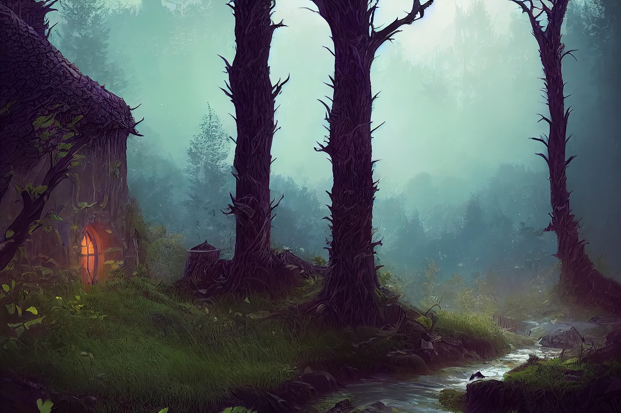 Magical Forest Cottage Looks Surprisingly Cozy